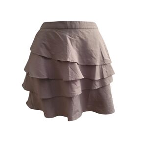 KIMCHI BLUE LAYERED RUFFLED SKIRT